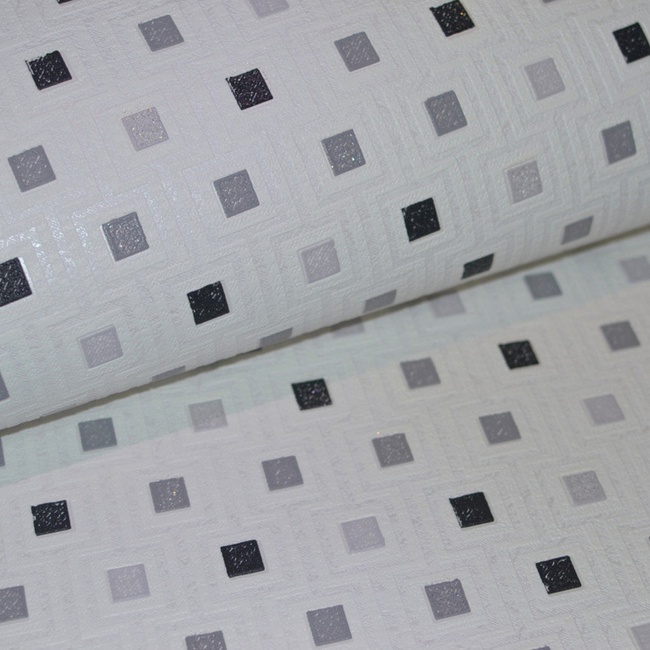 Шпалери вінілові на паперовій основі Слов'янські шпалери Comfort В53,4 Трембіта білий 0,53 х 12м (5601 - 06)