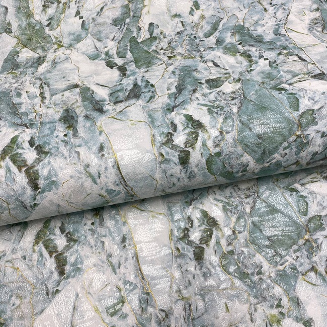 Шпалери паперові Зелені Нірвана Слов'янські шпалери В227 Colorit 0,53м х 10,05м (5150-04)