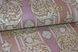 Шпалери вінілові на паперовій основі Версаль бордовий 0,53 х 10,05м (580-34)