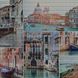 Панель стеновая декоративная пластиковая мозаика ПВХ "Венецианская живопись" 957 мм х 480 мм (353вж), Разные цвета, Разные цвета