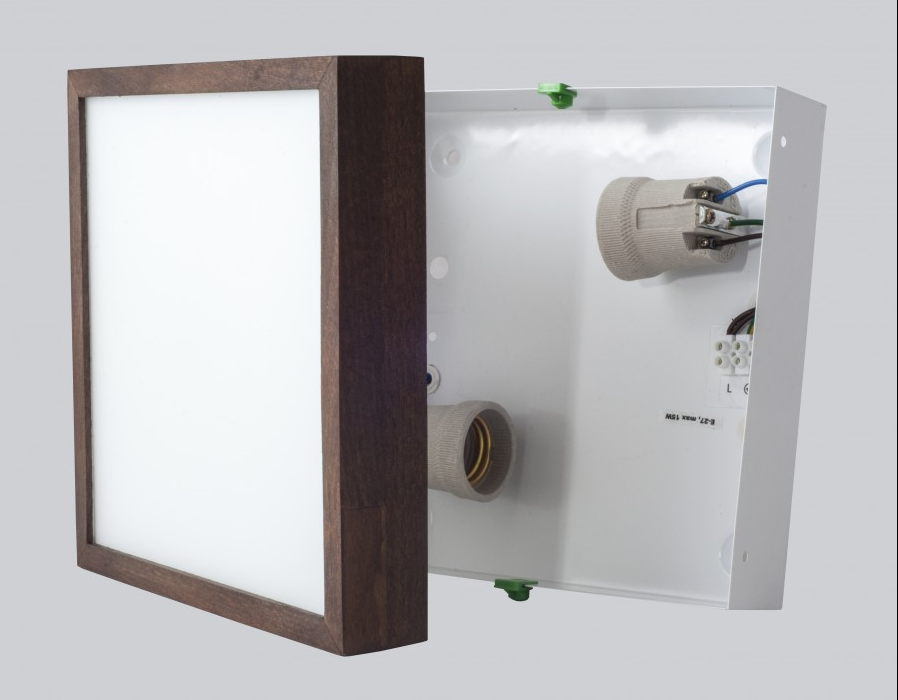 Світильник Vesta Light Photo Frame 66282 Коричневий, 2 лампи (66282), Коричневий, Коричневий