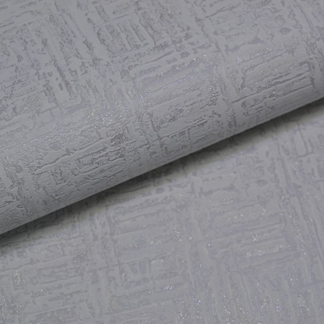 Шпалери вінілові на паперовій основі Слов'янські шпалери Comfort + В40,4 Шода сірий 0,53 х 15м (5657-03)