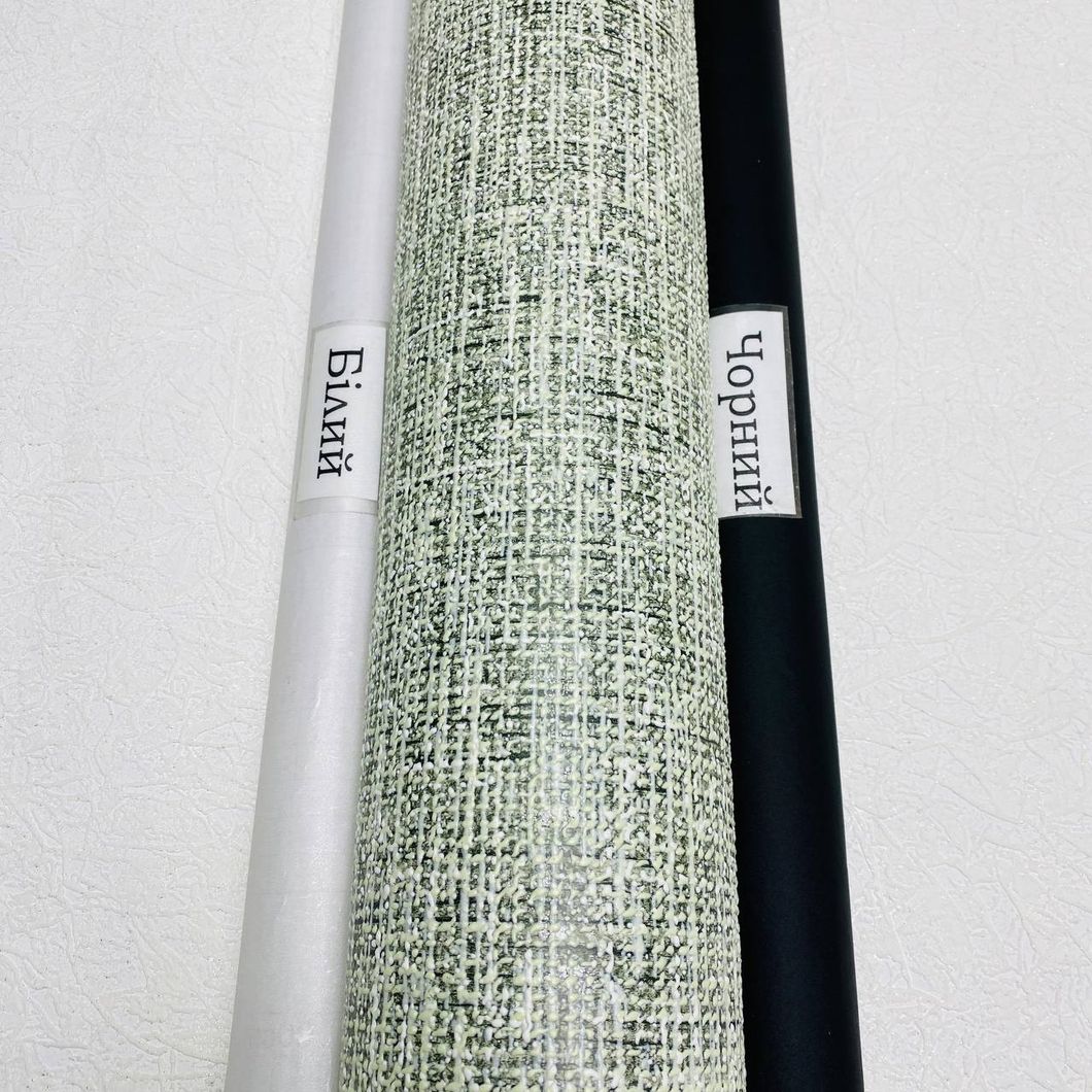 Обои виниловые на бумажной основе зелёные Славянские обои Зевс Comfort B54.4 0,53 х 10,05м (5401-04)