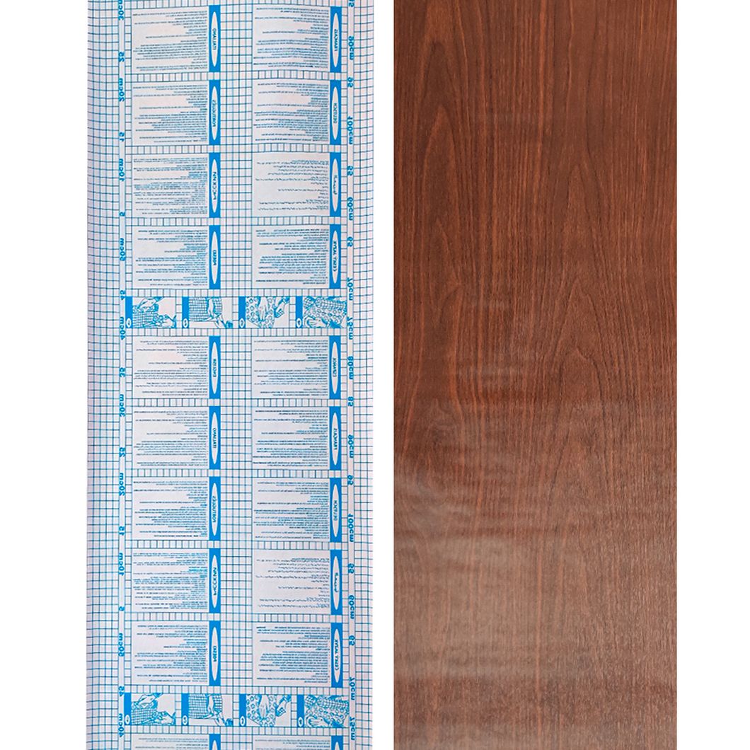 Самоклеющаяся декоративная пленка коричневое дерево 0,45Х10М (30018), Коричневый, Коричневый