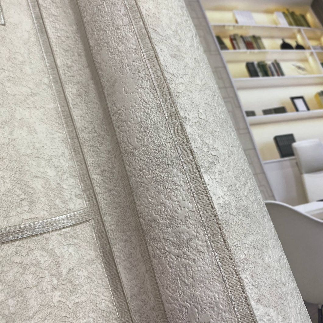 Шпалери вінілові на флізеліновій основі Octagon AdaWall сіро-бежевий 1,06 х 10,05м (1202-2)