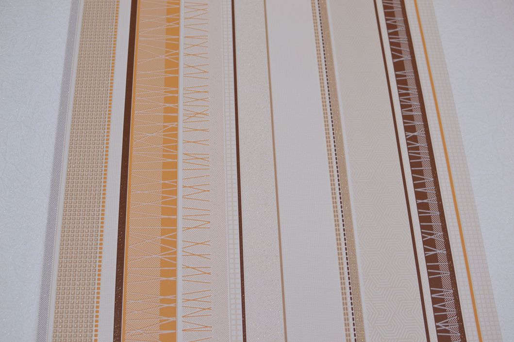 Обои виниловые на бумажной основе Славянские обои Comfort В58,4 Оракул 2 оранжевый 0,53 х 10,05м (M 357-02)