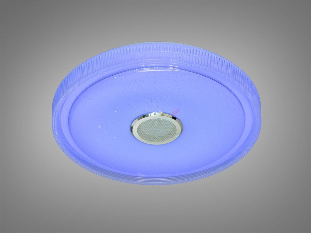 Смарт LED люстра белая 80 Вт RGB с Bluetooth, I-LINK додаток