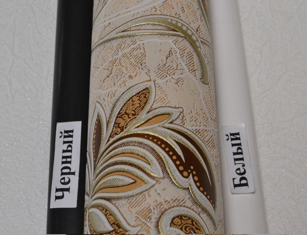 Шпалери вінілові на паперовій основі Слов'янські шпалери Comfort В53,4 Аврора помаранчевий 0,53 х 10,05м (5722-05)