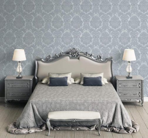 Шпалери вінілові на флізеліновій основі сірий AdaWall Seven 1,06 х 10,05м (7807-2)