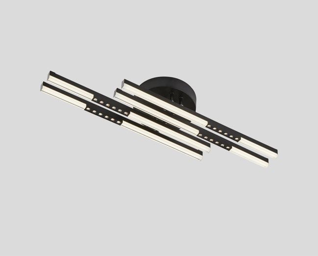 LED Люстра INTEREES IS C9041-4B, Черный