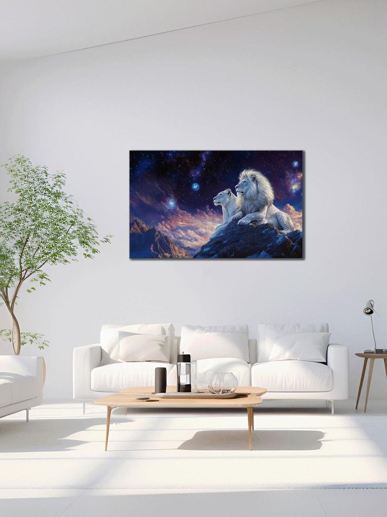 Картина на холсте МАKO " Королевская пара " 60x100 см MK10566