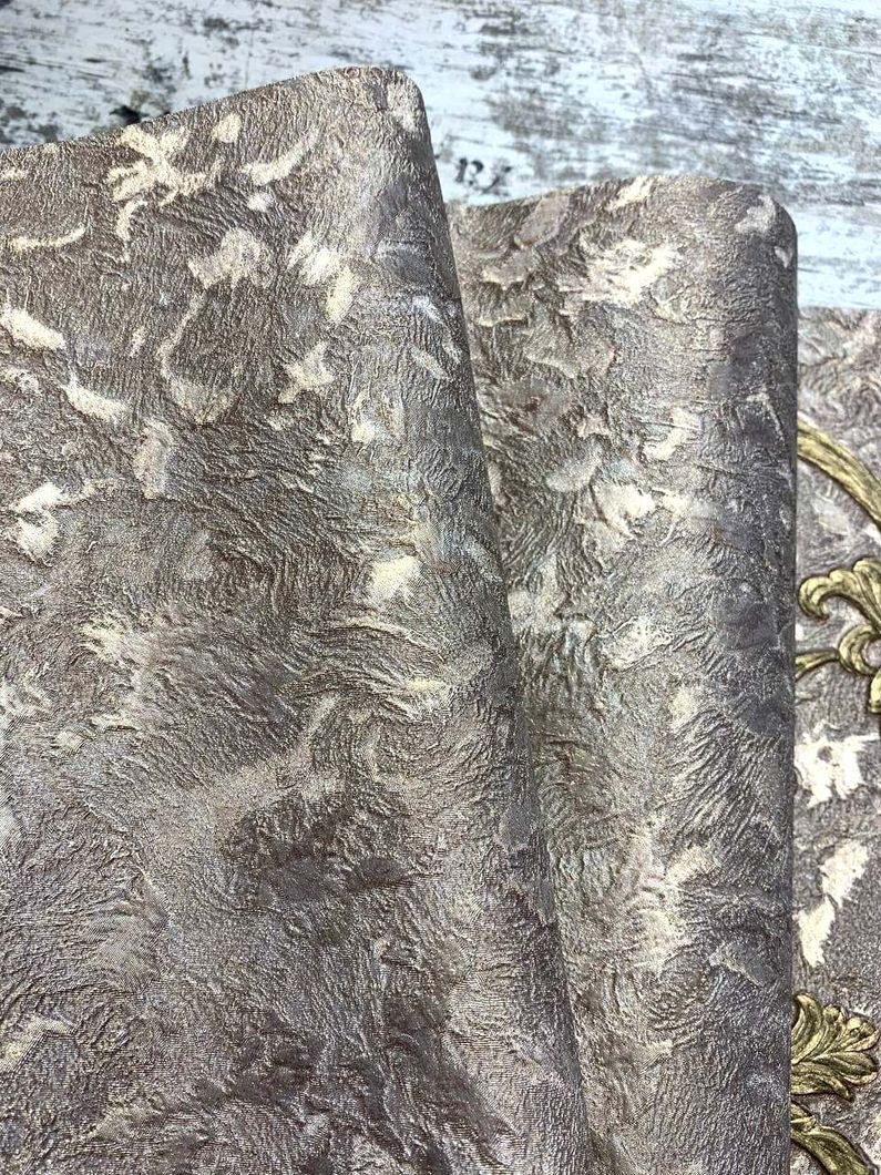 Обои виниловые на флизелиновой основе Zambaiti Parati Trussardi 6 коричневый 1,06 х 10,05м (Z46037)