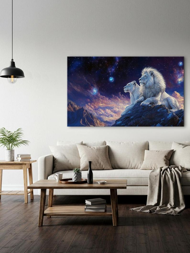 Картина на холсте МАKO " Королевская пара " 60x100 см MK10566