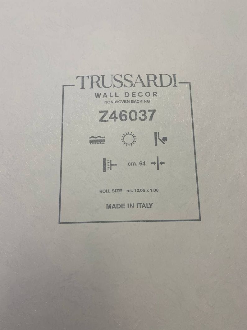 Обои виниловые на флизелиновой основе Zambaiti Parati Trussardi 6 коричневый 1,06 х 10,05м (Z46037)