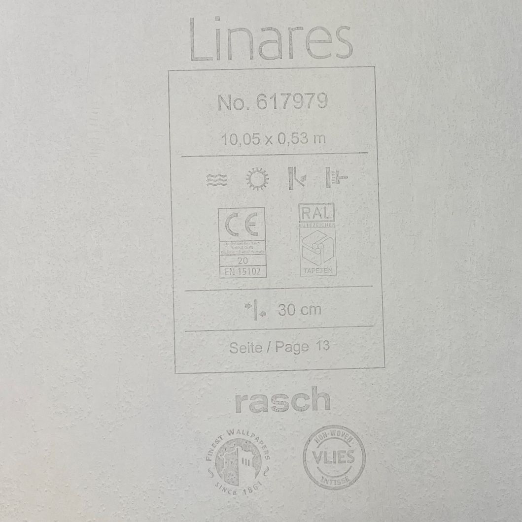 Обои виниловые на флизелиновой основе Rasch Linares разноцветный 0,53 х 10,05м (617979)