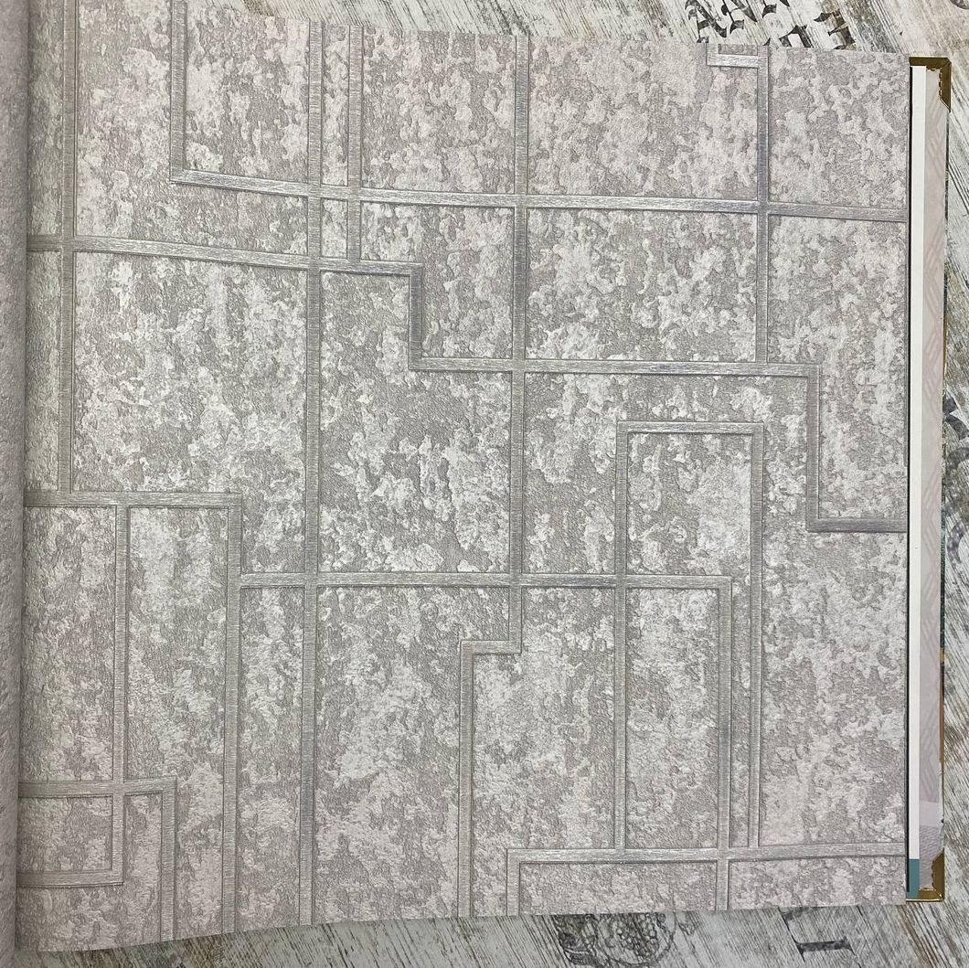 Шпалери вінілові на флізеліновій основі Octagon AdaWall сірий 1,06 х 10,05м (1202-3)