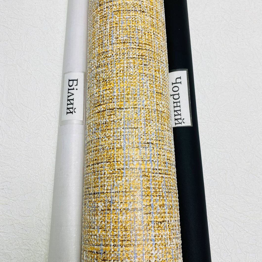 Шпалери вінілові на паперовій основі помаранчеві Слов'янські шпалери Зевс Comfort B54.4 0,53 х 10,05м (5401-05)