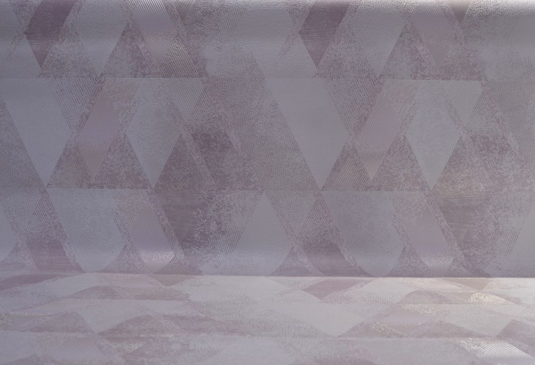 Шпалери вінілові на флізеліновій основі Vinil ДХС Фінляндія декор бузковий 1,06 х 10,05м (1472/1)