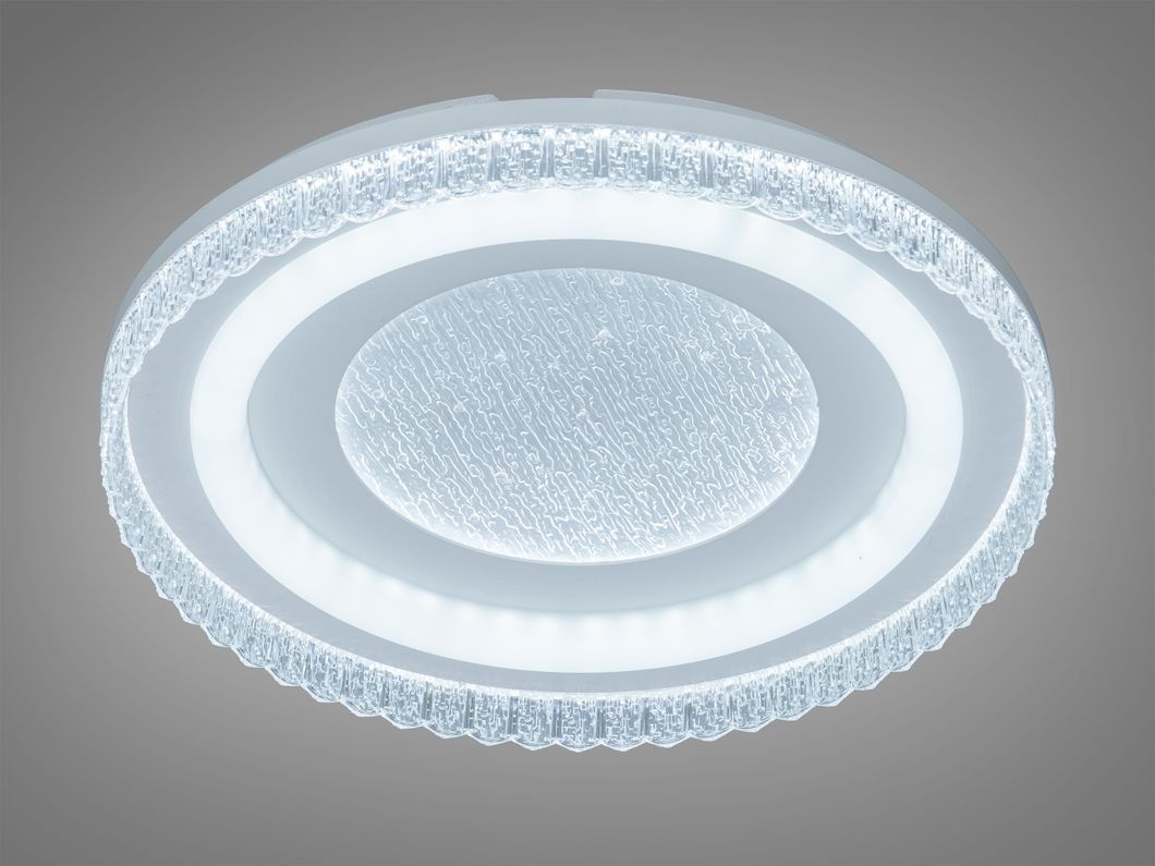 Стельовий LED світильник біле коло 85 Вт матовий
