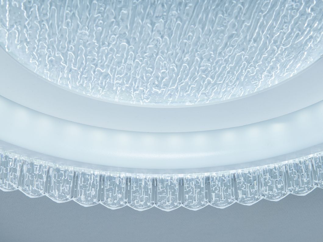 Стельовий LED світильник біле коло 85 Вт матовий