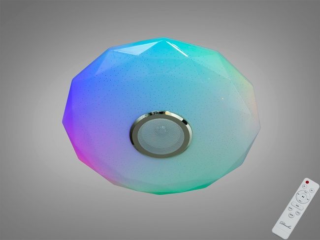 Смарт LED люстра Diasha біла RGB MP3 70 Вт, I-LINK додаток
