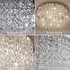 Люстра KRYSTAL 12xE14 R 600x170 CHROME-230-IP20, Хром, Бежевый