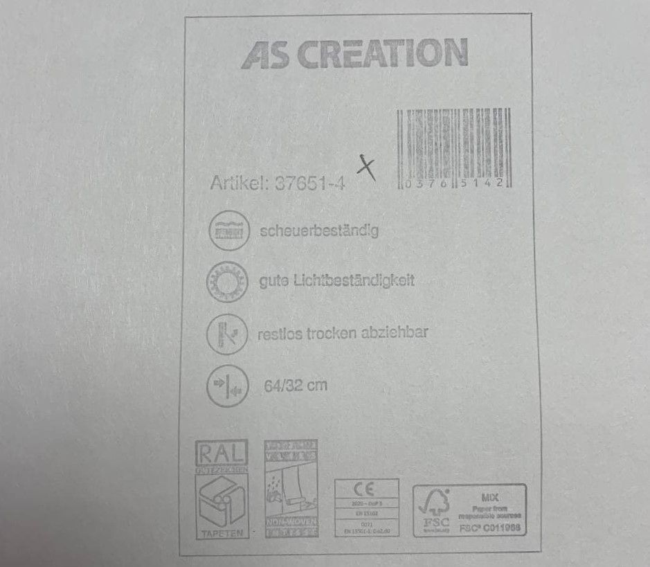 Вінілові шпалери на флизелиновій основі AS Creation History Of Art бежевий 0,53 х 10,05м (37651-4)