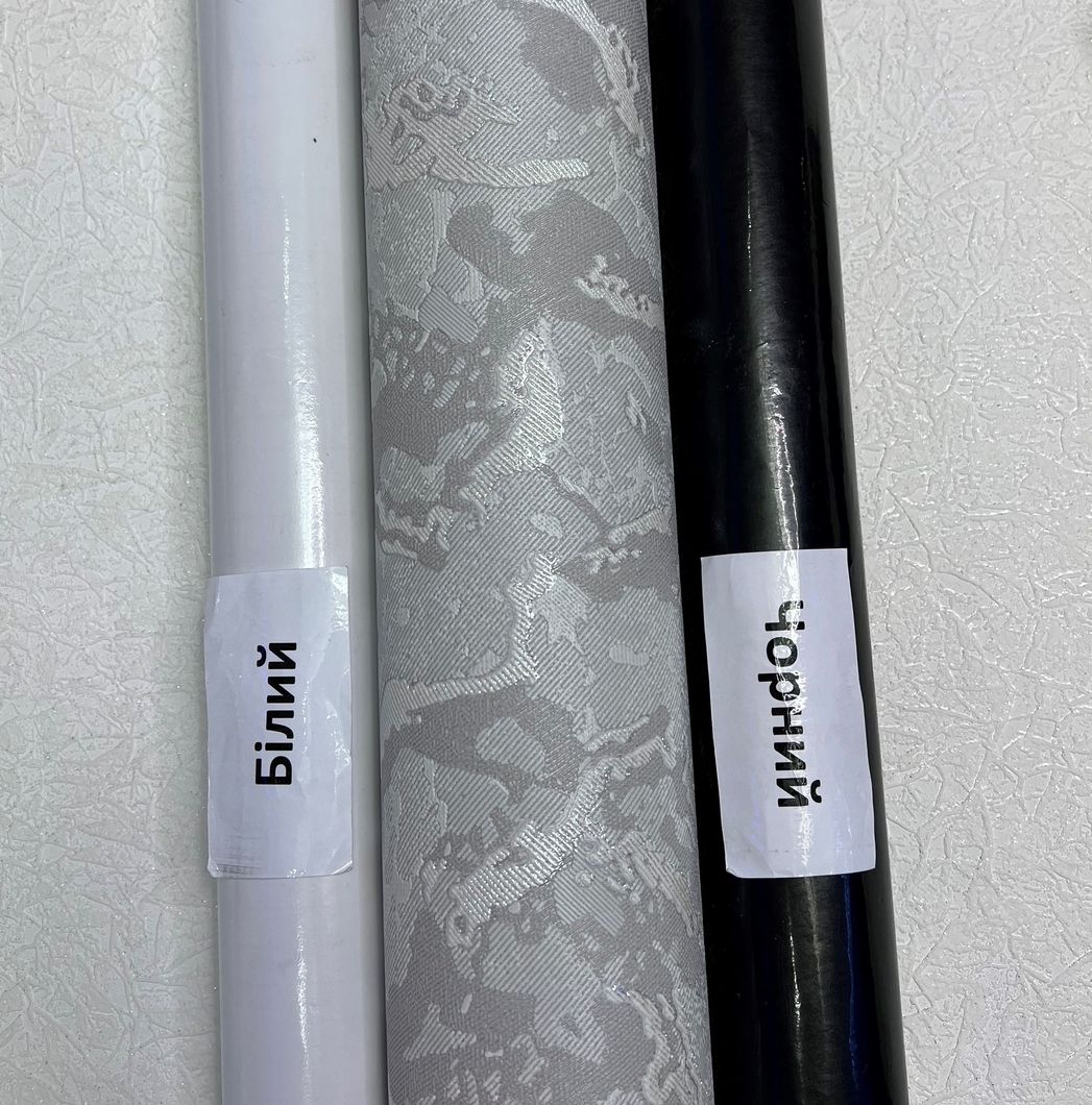 Обои виниловые на флизелиновой основе Гомельобои Кристалл серые 1,06 х 10,05м (11СБЗД-Кристал-21),