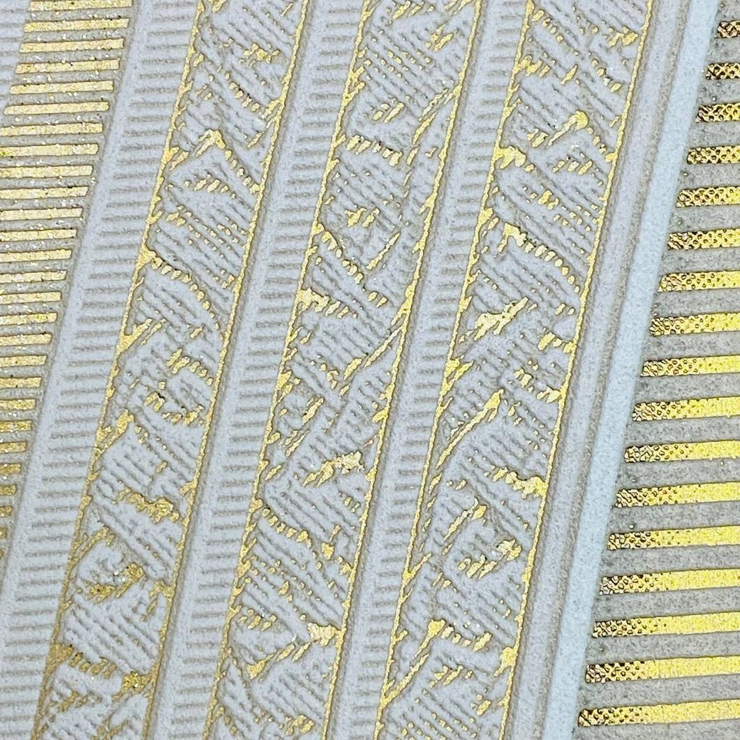 Шпалери вінілові на паперовій основі Слов'янські шпалери Comfort В39 Чарівниця 2 золотистий 1,06 х 10,05м (5688-02)