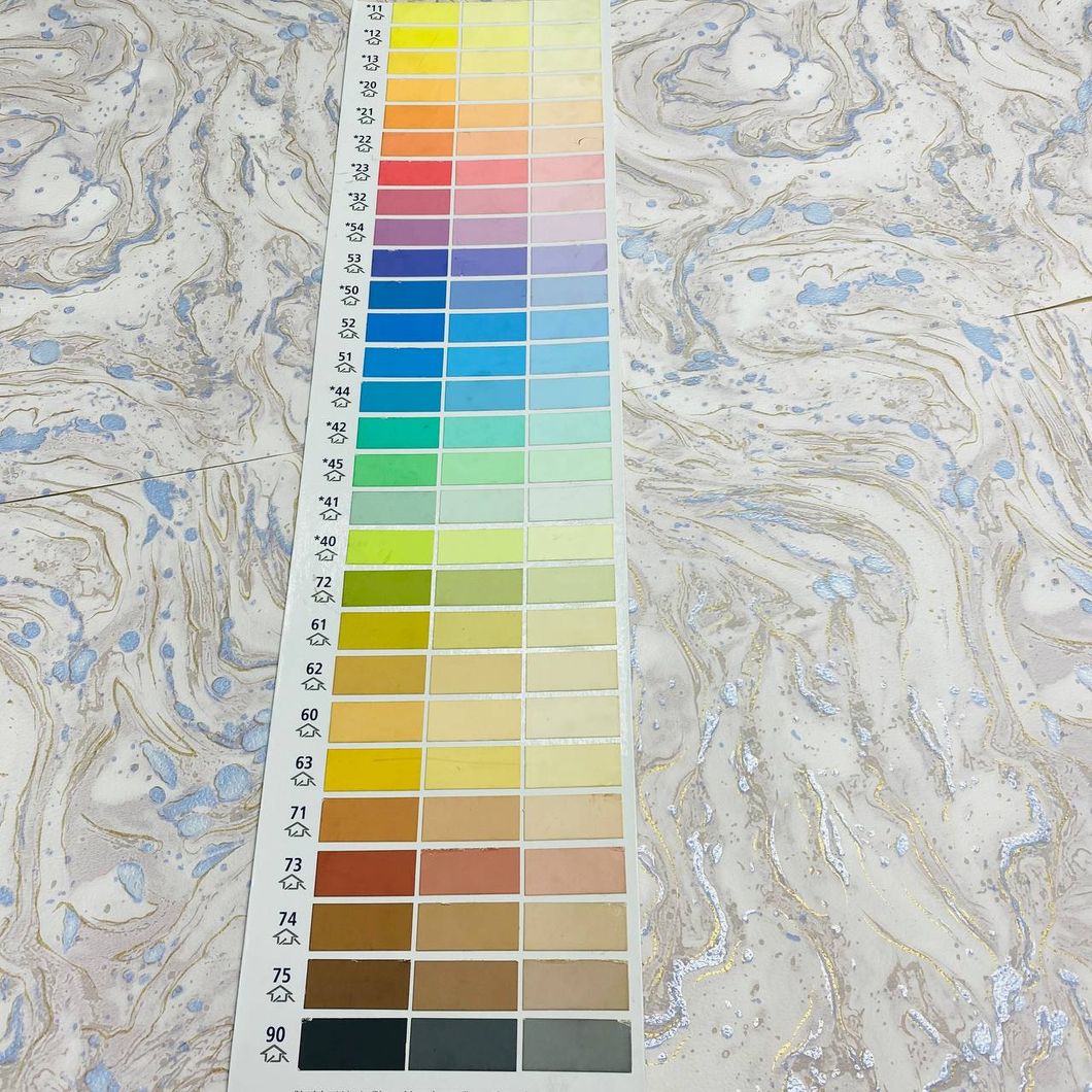 Шпалери паперові Слов'янські шпалери сіро-блакитні Colorit В227 Лімпопо 0,53 х 10,05м (6451-01)