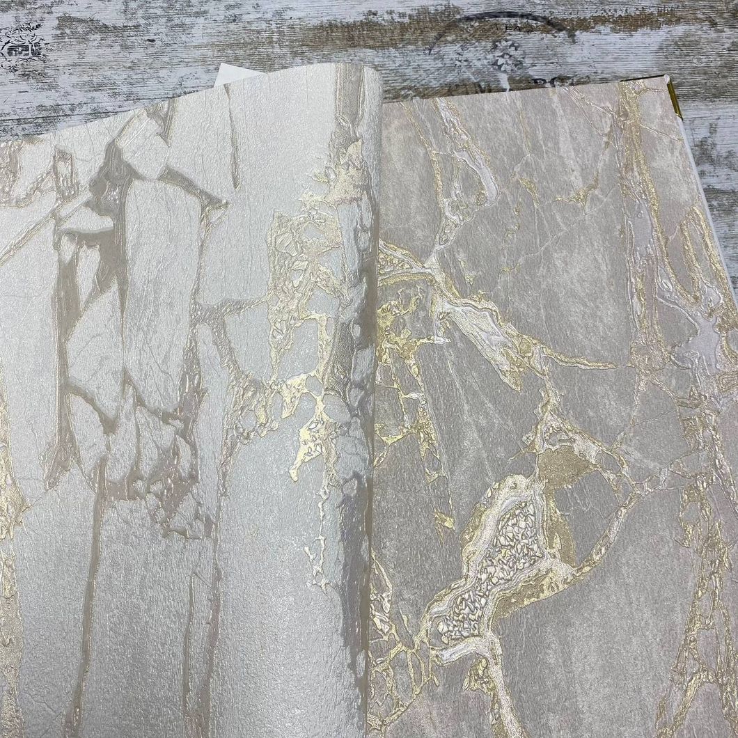 Обои виниловые на флизелиновой основе Emiliana Parati Carrara бежевый 1,06 х 10,05м (84604)