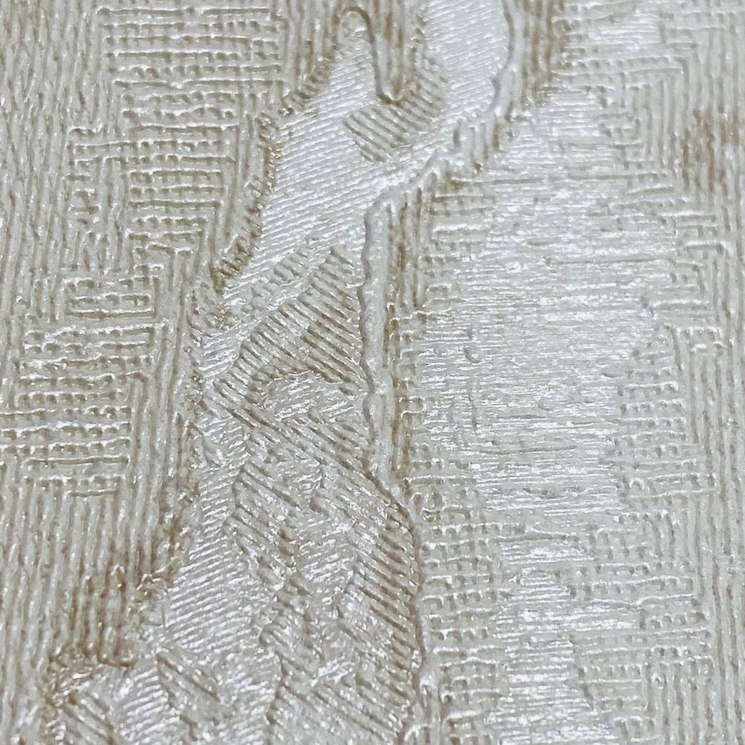 Шпалери вінілові на флізеліновій основі Слов'янські шпалери LeGrand Platinum В122 Шаридан слонова кістка 1,06 х 10,05м (1560-01)