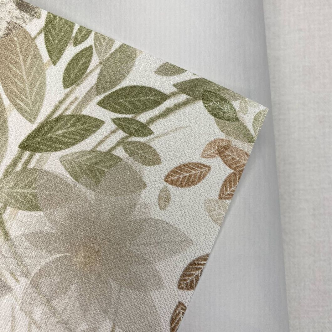 Обои виниловые на флизелиновой основе Erismann Secret Garden оливковый 1,06 х 10,05м (12238-35)