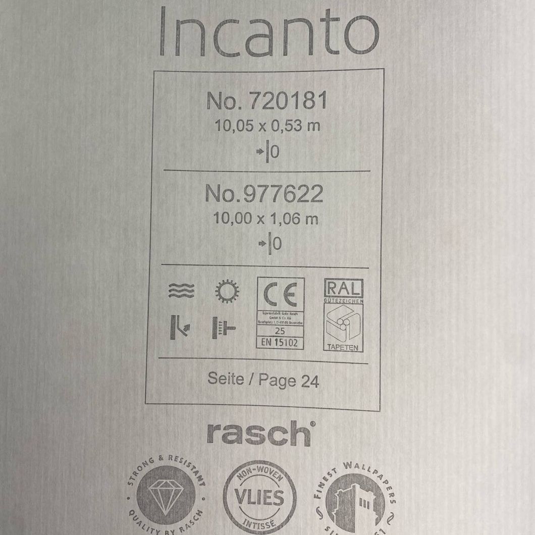 Обои виниловые на флизелиновой основе бронзовые Rasch Incanto 1,06 х 10,05м (977622)