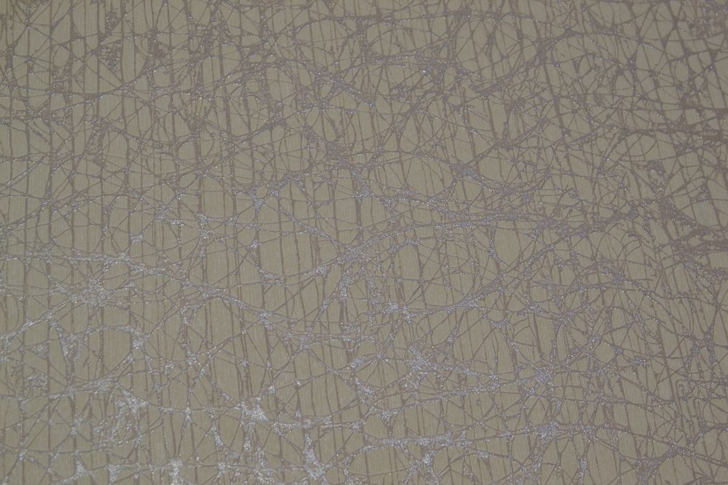 Шпалери вінілові на флізеліновій основі Crocus Фібра бежевий 1,06 х 10,05м (7247)