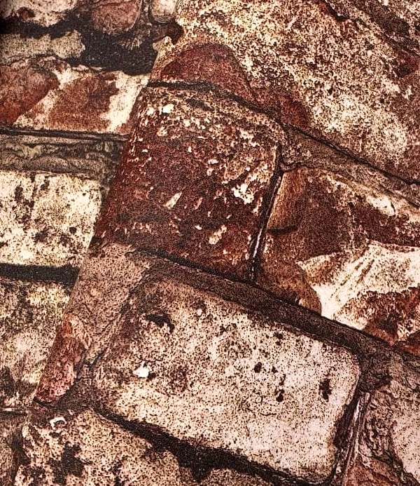 Шпалери вінілові на флізеліновій основі Yuanlong Seino коричневий 1,06 х 10,05м (18121)