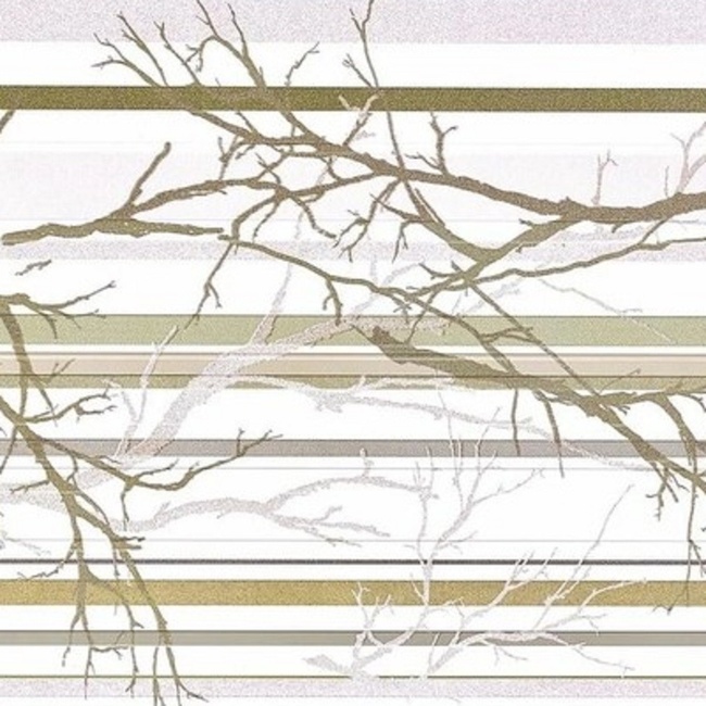 Панель стеновая декоративная пластиковая ПВХ "Ветка оливковая" 957 мм х 480 мм (308во), Оливковый, Оливковый