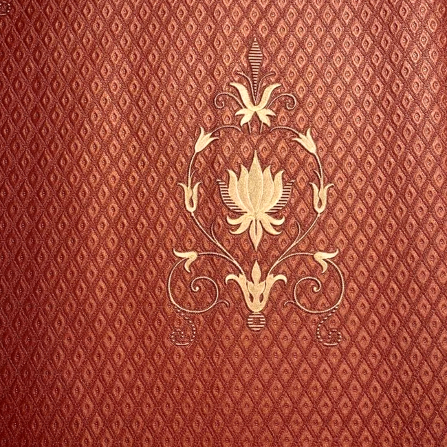 Шпалери вінілові на флізеліновій основі Zambaiti Parati Tradizione Italiana червоний 0,53 х 10,05м (Z72015)