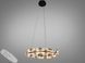 Подвесная LED люстра Diasha черная 36Вт CCT