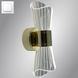 Керований світлодіодний світильник бра DIO 12W 2Y-ON/OFF-215&times;100&times;85-GOLD-230-IP20