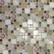Панель стінова декоративна пластикова мозаїка ПВХ "Ракушка піщана" 954 мм х 478 мм (547рп), Разноцветный, Різнокольоровий