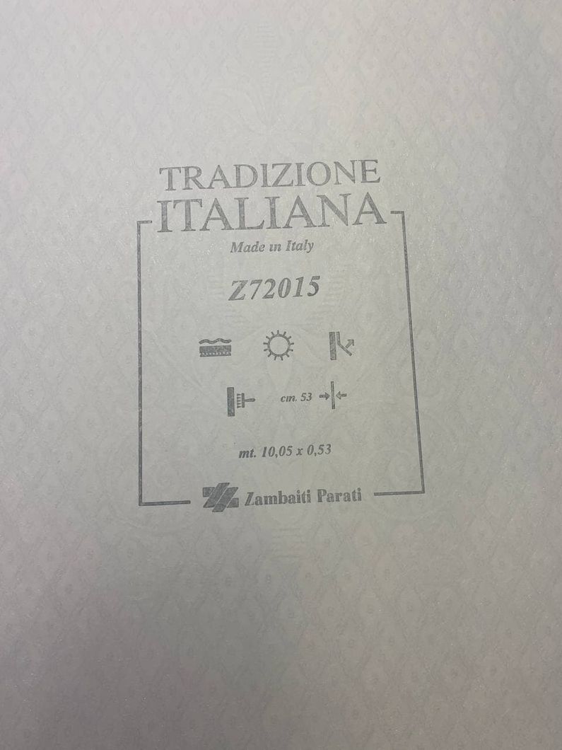 Обои виниловые на флизелиновой основе Zambaiti Parati Tradizione Italiana красный 0,53 х 10,05м (Z72015)