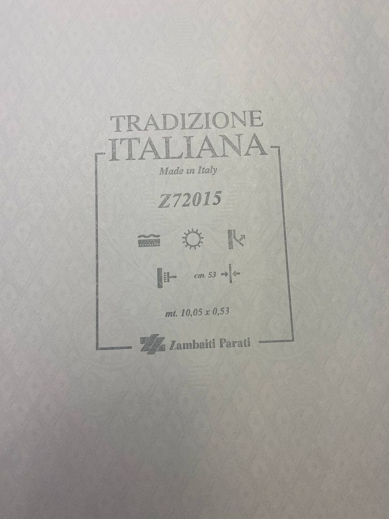 Шпалери вінілові на флізеліновій основі Zambaiti Parati Tradizione Italiana червоний 0,53 х 10,05м (Z72015)