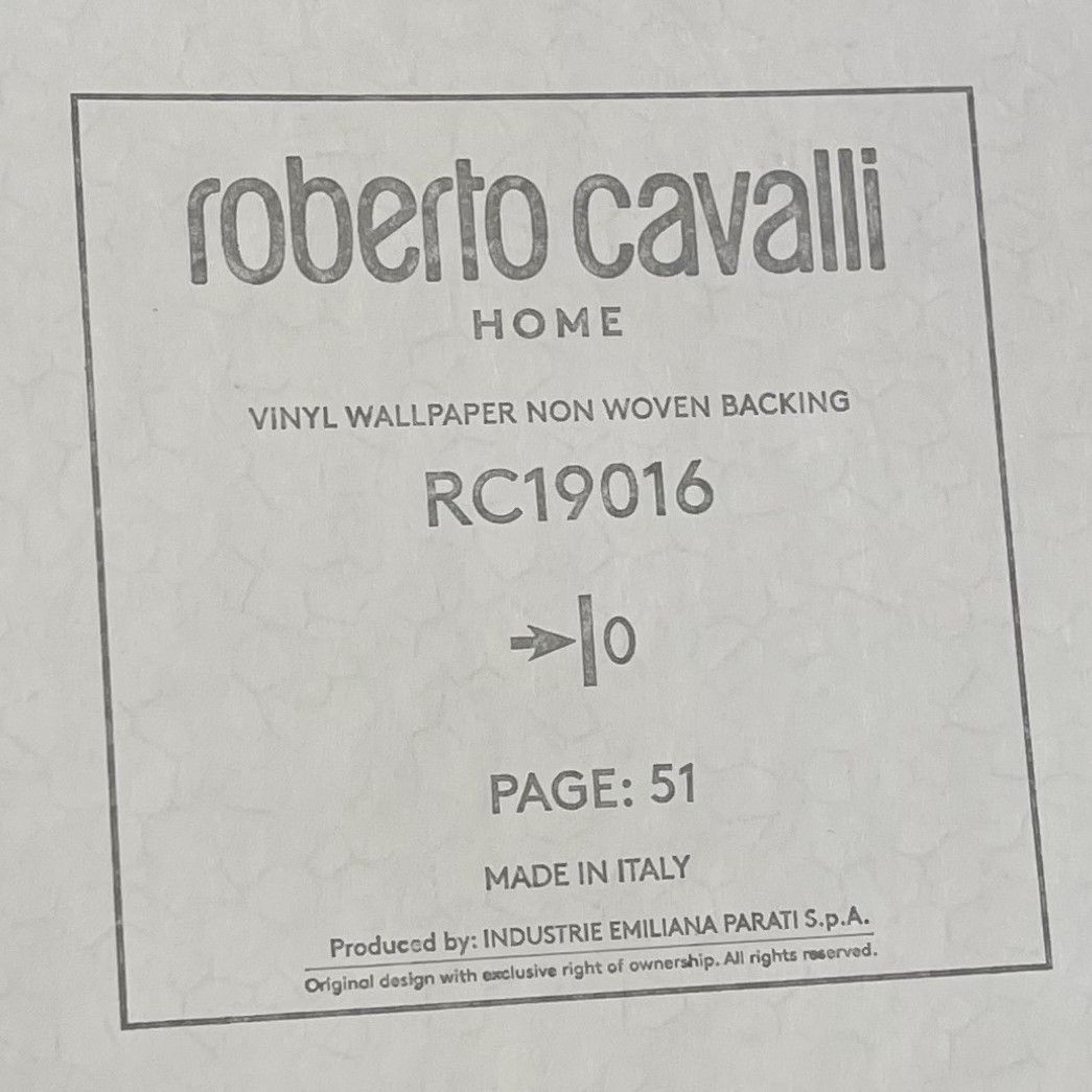 Шпалери вінілові на флізеліновій основі Wallpaper Roberto Cavalli Home бежевий 1,06 х 10,05м (RC19016)