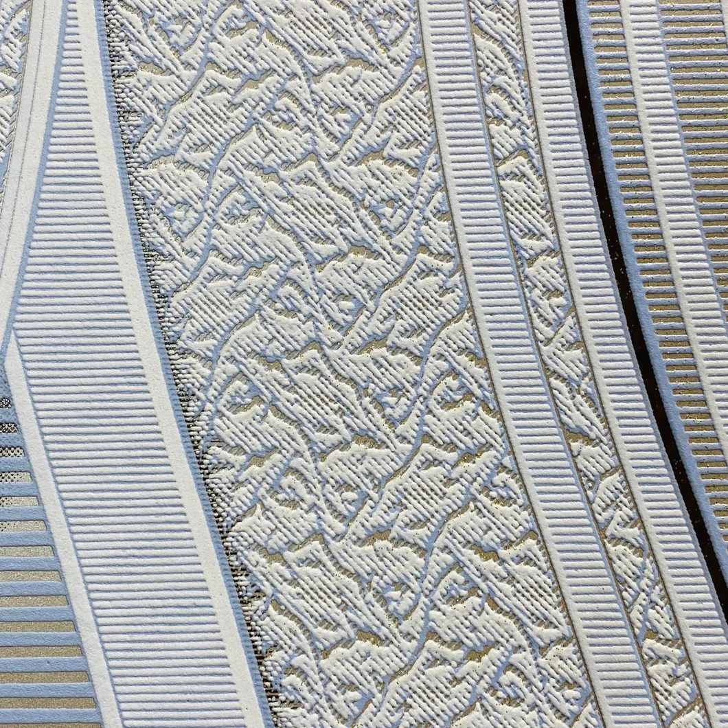 Шпалери вінілові на паперовій основі Слов'янські шпалери Comfort В39 Чарівниця 2 синій 1,06 х 10,05м (5688-03)