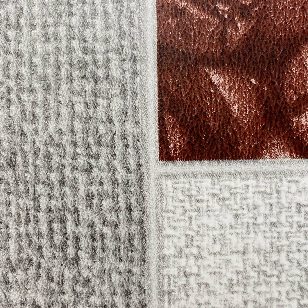 Обои влагостойкие на бумажной основе Шарм Кофе серый 0,53 х 10,05м (106-02)