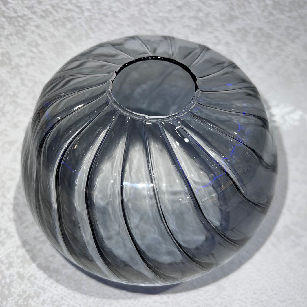 Плафон для люстри діаметр верхнього отвору 3,1 см висота 11 см, Серый, Сірий