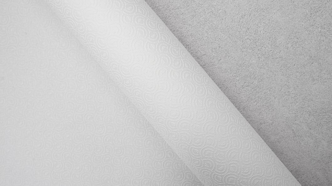 Обои виниловые на флизелиновой основе SINTRA Paint by (под покраску) белые 1,06х25,00м (541142), Белый4, Белый, +