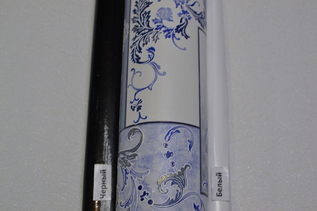 Обои виниловые на бумажной основе супер мойка Vinil MHK Самарканд голубой 0,53 х 10,05м (6-1053)