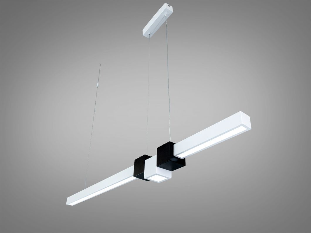 Подвесная LED люстра Diasha черная 58 Вт 10 м&sup2;
